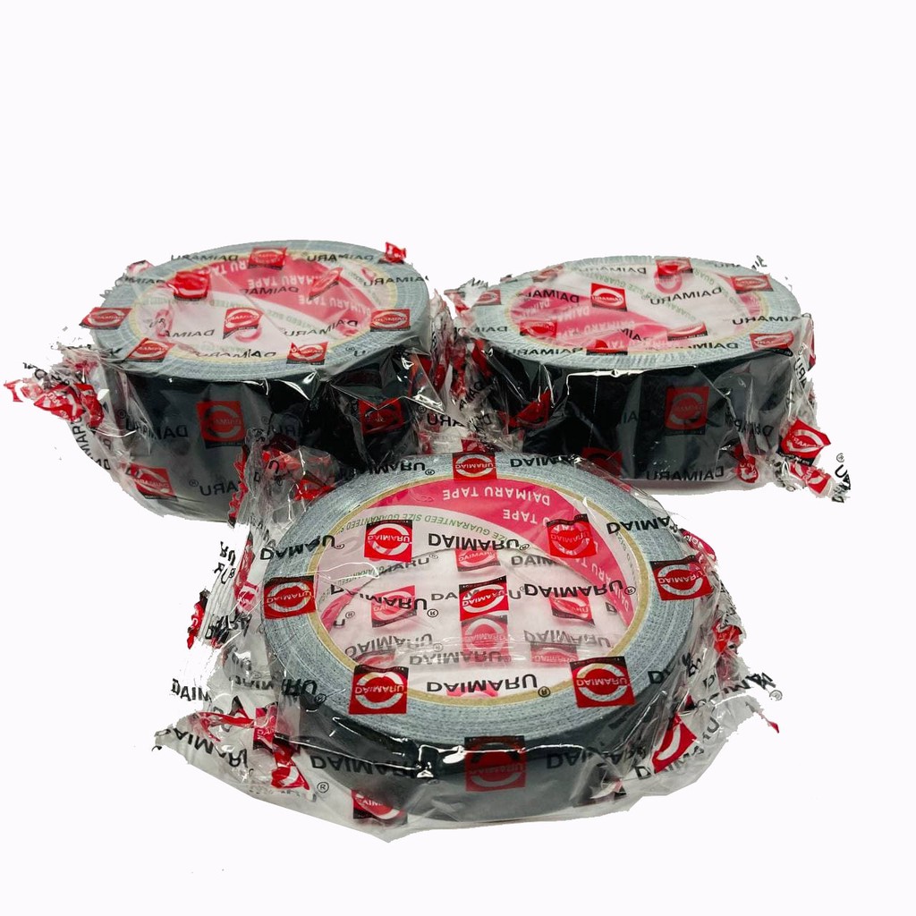 

Lakban Kain Cloth Tape Daimaru Hitam
