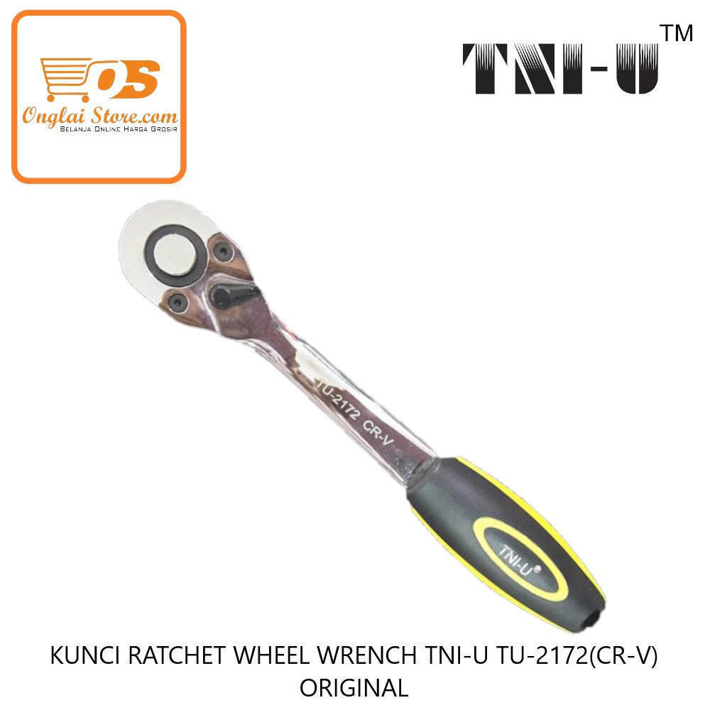 KUNCI RATCHET WHEEL WRENCH TNI-U TU-2172(CR-V) ORIGINAL 棘轮扳手  (HARGA SPESIAL)