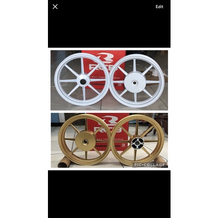 velg rcb SP811 beat scoopy ready gold dan putih white