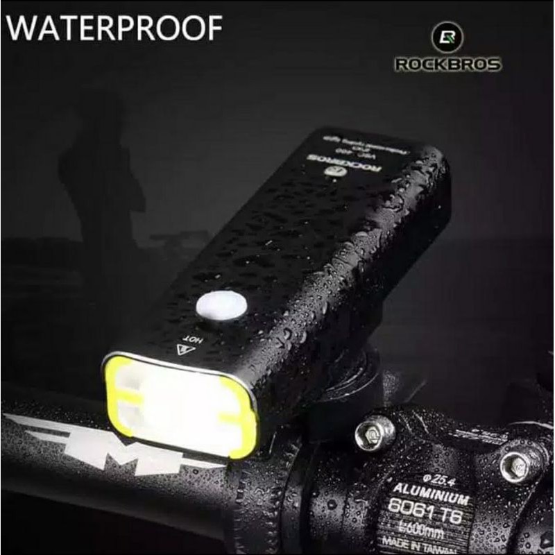 Lampu Sepeda LED Rockbros V9C - 400LM 400 lumen