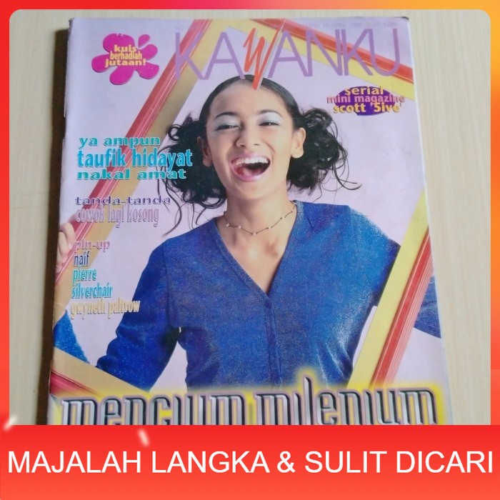 Majalah KAWANKU No.39 Apr 1999 ANANDA LONTOH Langka
