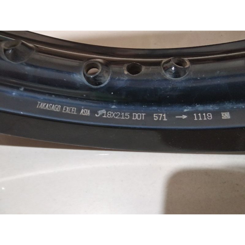 velg takasago excel asia original crf 18 21 bekas second seken