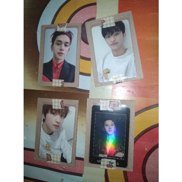 [BACA DESK] WTS Photocard Mark Haechan Cafe, Lucas Arrival, AC Ten