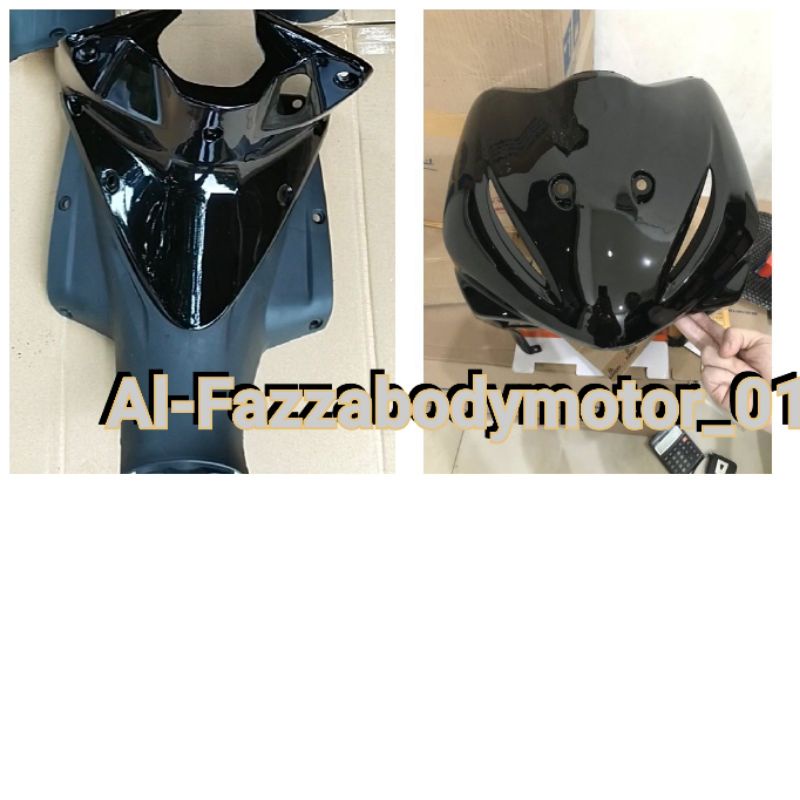 Cover body leksil konci A,B dan tameng depan revo absolute 110