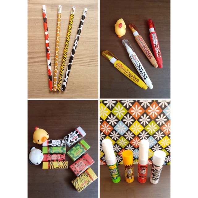 

Bundle Lem, Pensil, Typ-ex, Penghapus Joyko