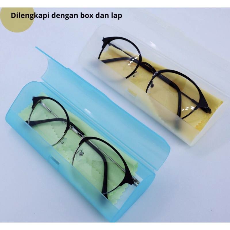 Kacamata lensa photocromic korea anti radiasi f1920