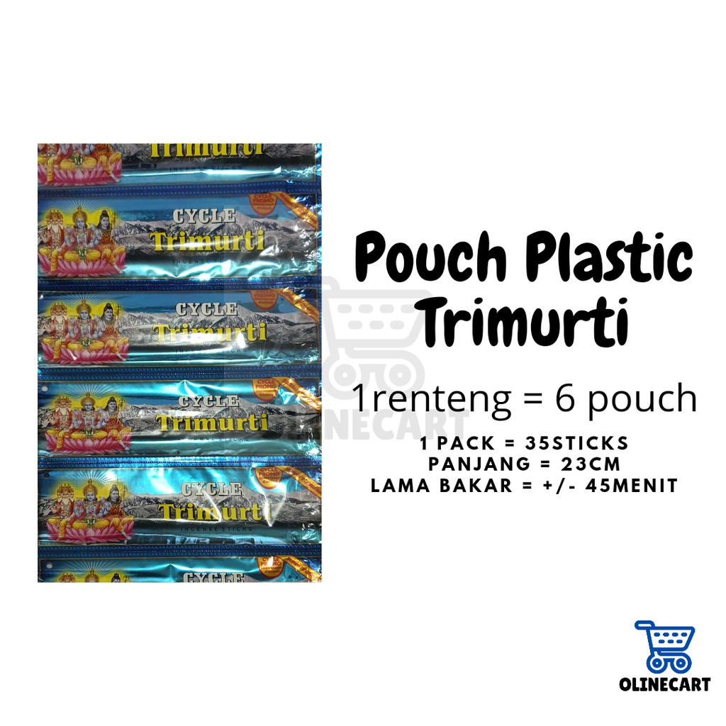 Hio Dupa Pouch Plastik Renteng Trimurti by Cycle
