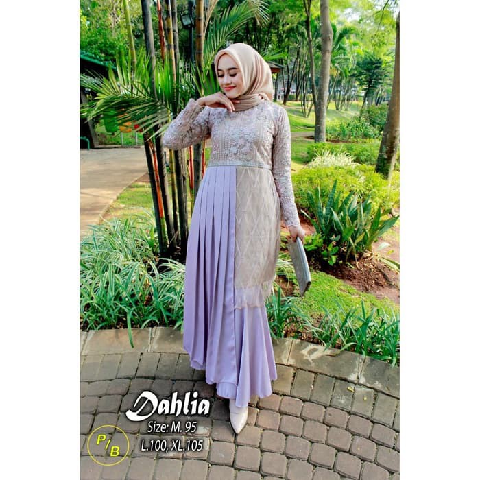 pakaian wanita dress dahlia new