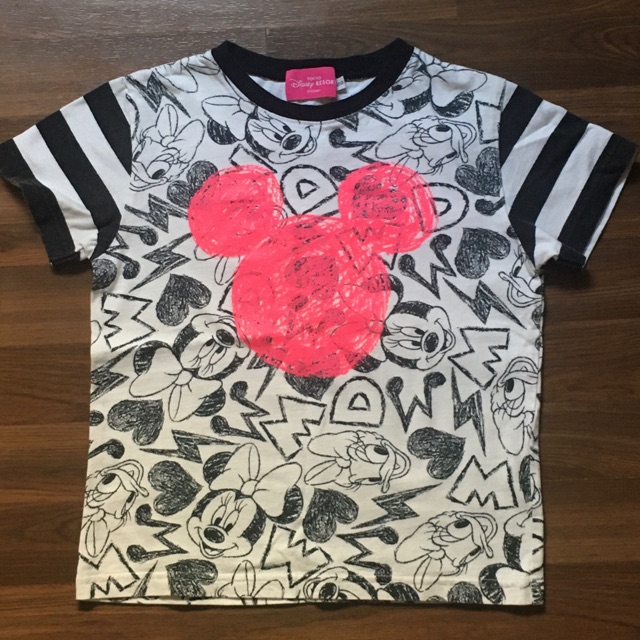 Tokyo Disneyland Merchandise Tshirt Baju  Kaos  Mickey 