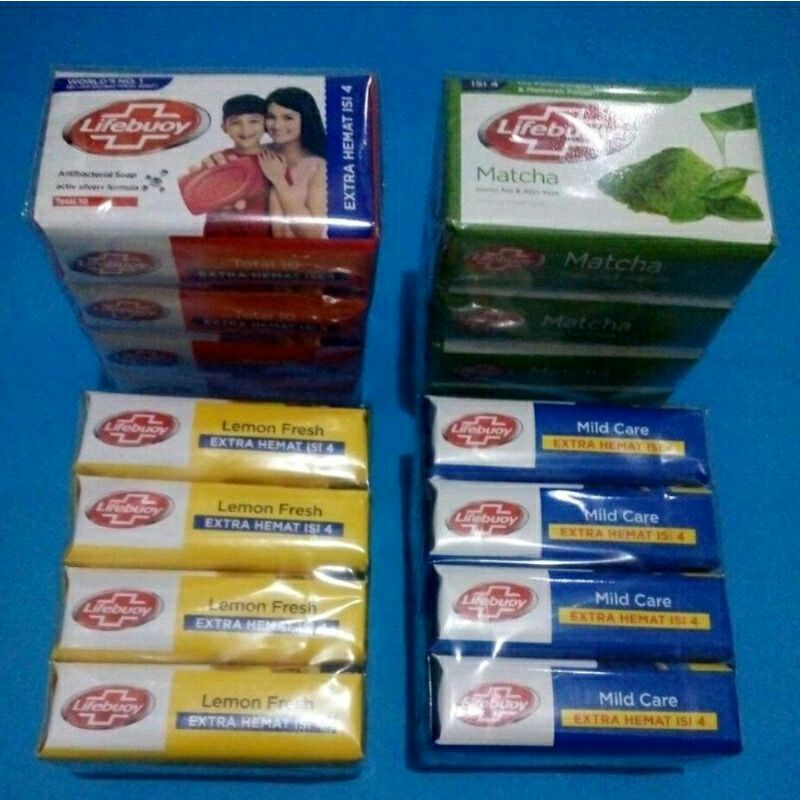 LIFEBUOY BARSOAP ISI 4PC @110GR