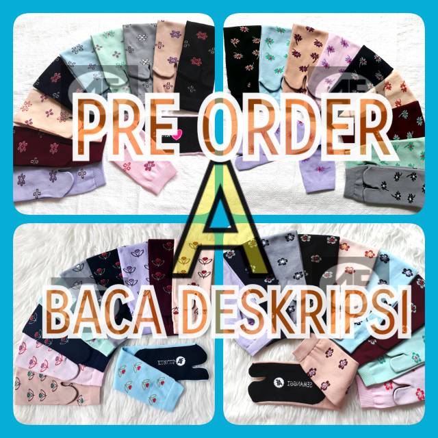 PRE ORDER (Tidak Ready stok)