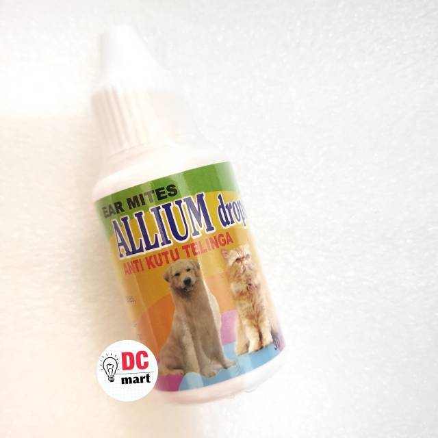 ALLIUM Drop 30mL Obat Tetes Telinga Anti Kutu Kucing Kitten Anjing