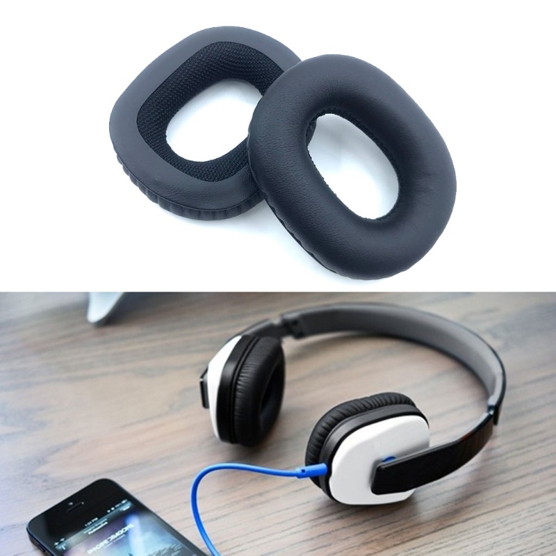 2 Pcs / 1 Pasang Bantalan Telinga Headphone Pengganti Untuk logitech UE4000 UE 4000