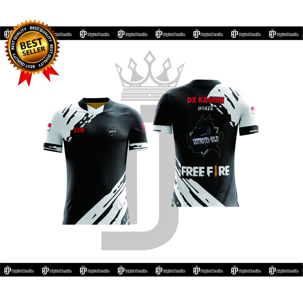 JERSEY ATASAN FULL PRINTING BEBAS DESAIN