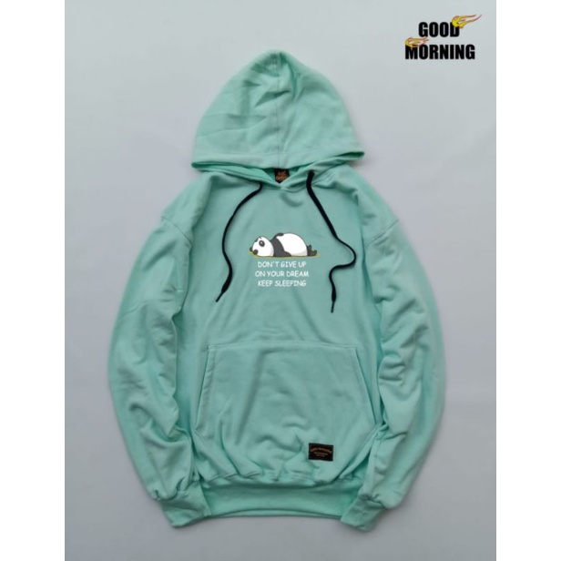 SWEATER HOODIE GM ORIGINAL PANDA HIJAU / SWEATER PRIA / HOODIE / SWEATER / HOODIE PRIA / JAKET PRIA