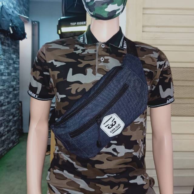 Waistbag tas pria levis Termurah