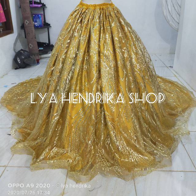 Rok ekor pengantin candy crush