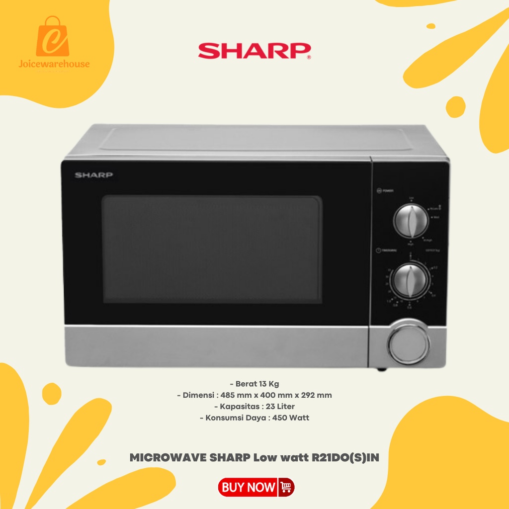 MICROWAVE SHARP Low watt R21DO(S)IN