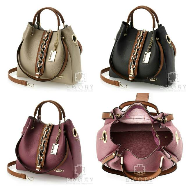 Tas import brand emory. Tas batam good quality. Tas formal mewah elegant