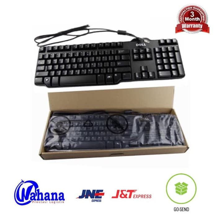 Keyboard Dell 8115 USB / Keyboard USB Kabel Dell 8115 - Hitam