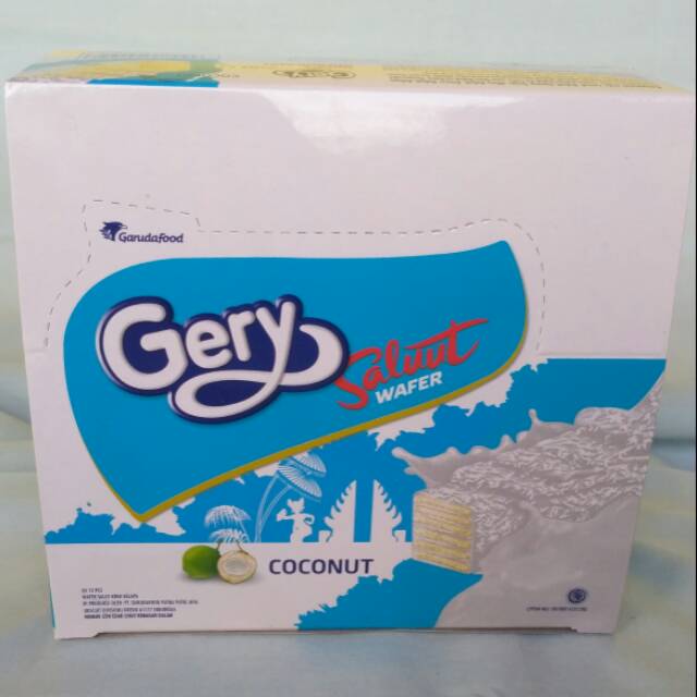 Gery Salut Wafer Coconut