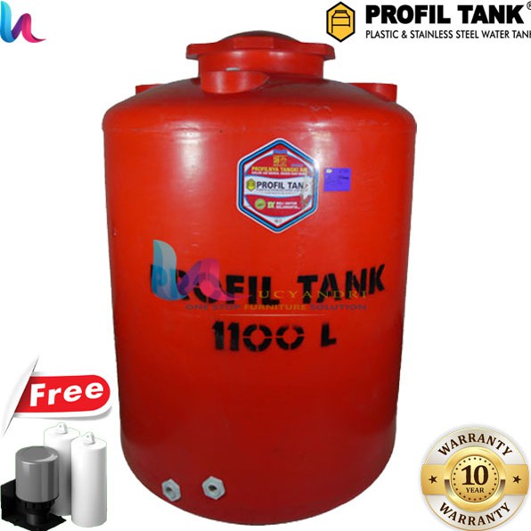 Tangki Air Plastik Profil Tank TDA 1100L Plastic HDPE , Toren Air, Tandon Air