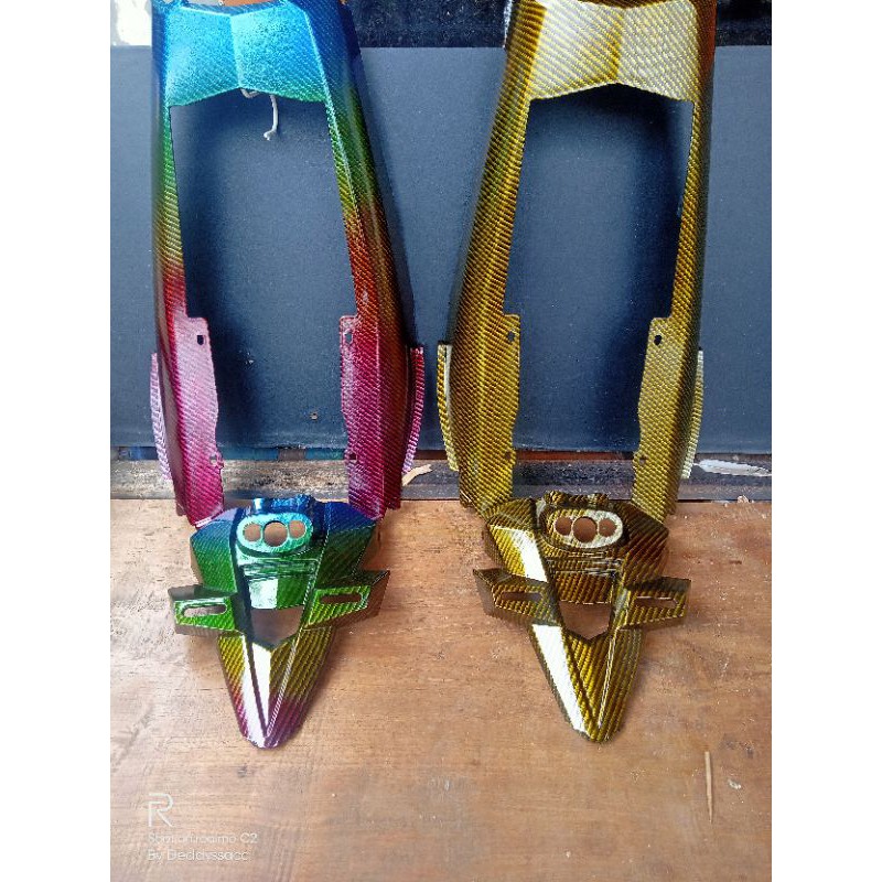 body belakang Vixion new spakbor ninja rr carbon