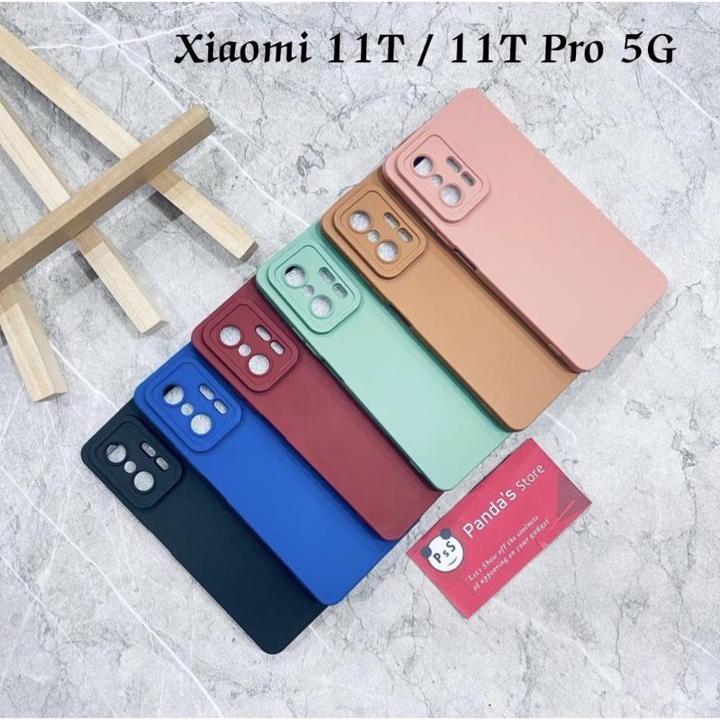 Softcase Pro Camera Xiaomi 11T / 11T Pro 5G Candy Case Full Color 3D Silikon TPU