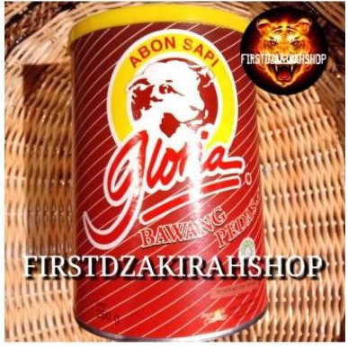 

Gloria abon sapi bawang pedas 250gr