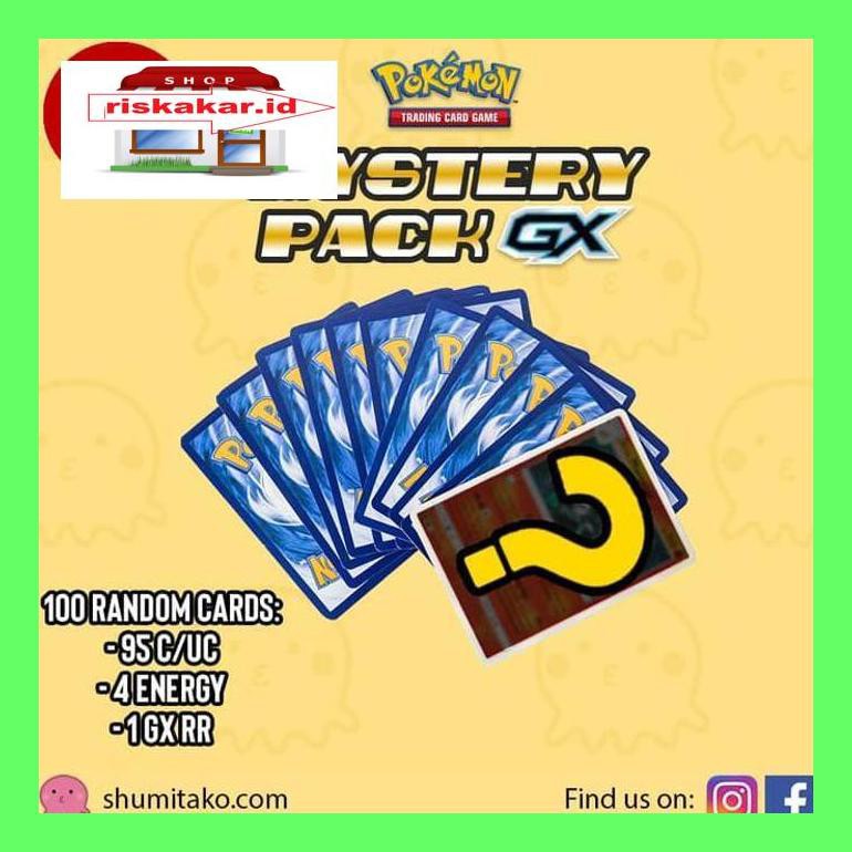 Ktgca 100 Kartu Pokemon Tcg Cards Random Bulk Mystery Pack Gx Guaranteed Car40D
