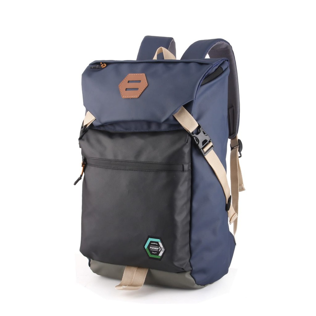 Tas  RanselOutdoor/Casual Backpack Waterproof EviL PUSHOP AUTHENTIC Bonus RainCover