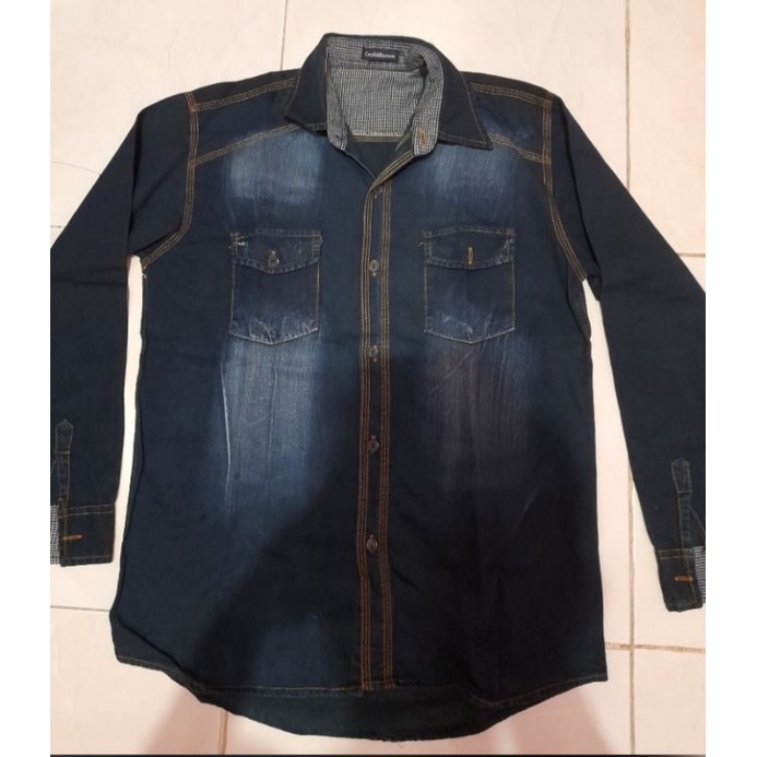 preloved jaket jeans pria