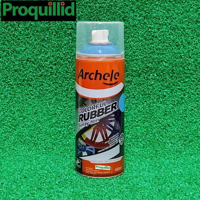 CAT SEMPROT KARET PILOX STICKER VELG RUBBER PAINT SPRAY FILM BIRU BLUE Termurah