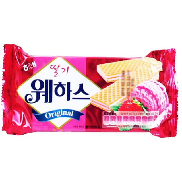 

HAITAI Wafer Strawberry Cream (딸기 웨하스)