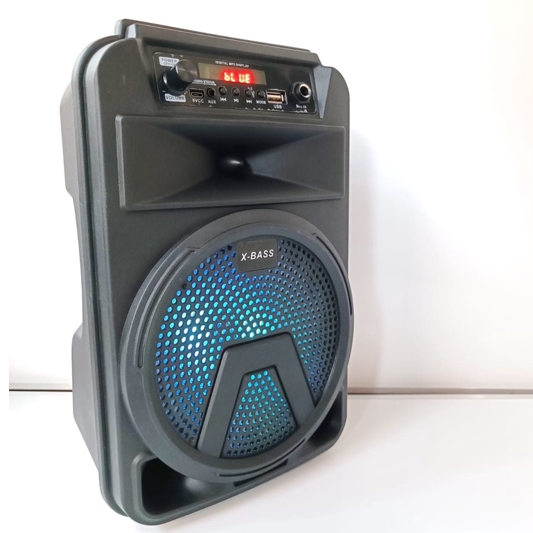 [PROMO TERBARU] SPEAKER BLUETOOTH X-BASS MEREK FLECO SN-3363 RADIO FM/MP3 GRATIS MICROPHONE + REMOTE