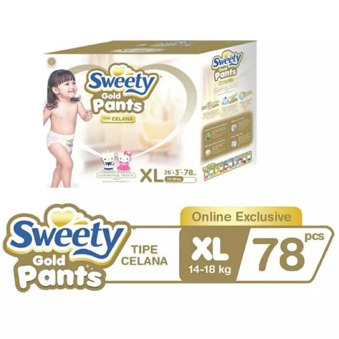 Sweety Gold Pants XXL 66 | XL 78 | L 84 | M 102 | S 108 m102 L84 XL78 XXL66