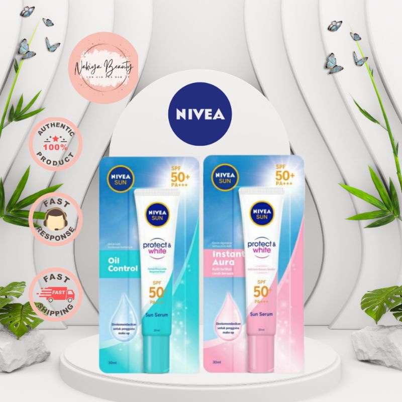 Nivea Sun Face Protection Serum SPF 50+ PA+++ 30ml | Sunscreen | Sunblock Wajah Nivea