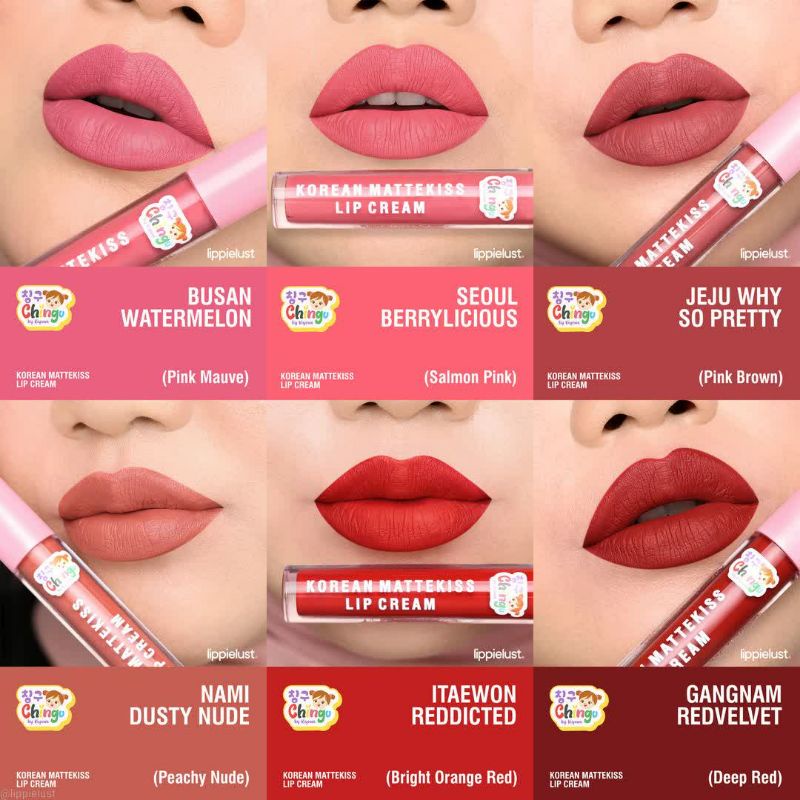Korean Lip Cream Matekiss Lips ala Korea Lipstik Ombre by Yeppu yeppu kiyowo