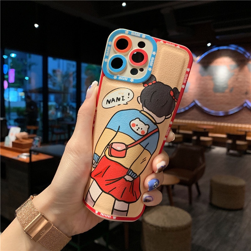 Case Desain Mata Malaikat Untuk IPhone 12 13 11 Pro Max X Xs Max Xr 7 8 Plus Zpg4