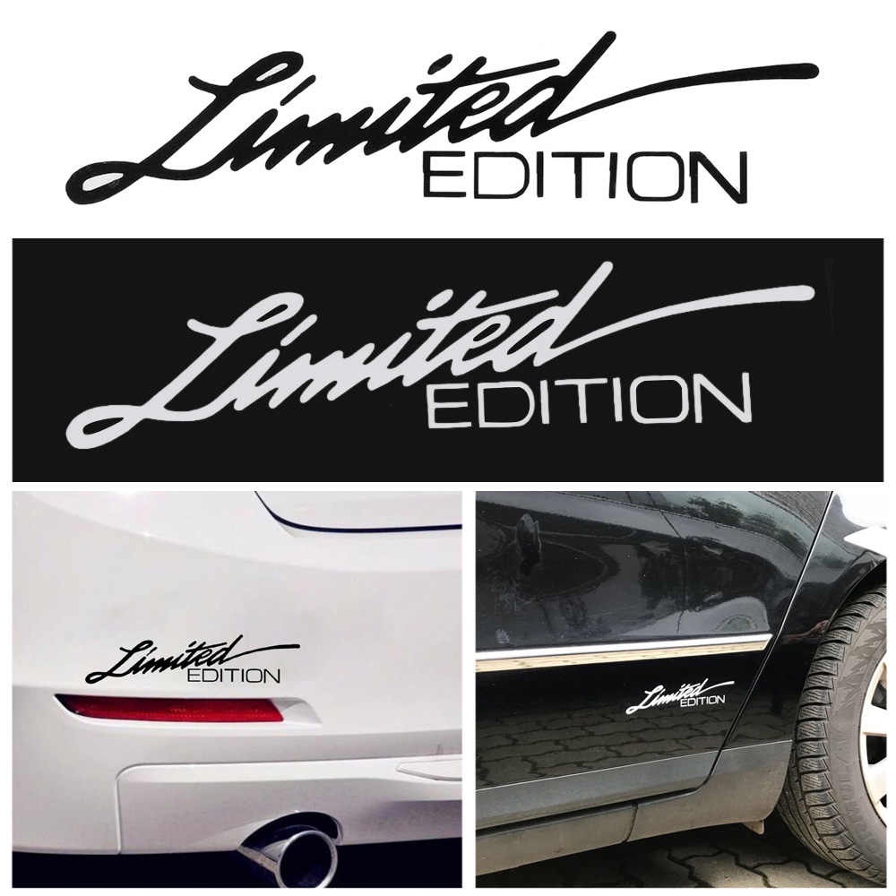 Stiker Motor Tulisan Keren Limited Edition Cutting Series Modifikasi Motor Stiker 3d Timbul Tulisan 