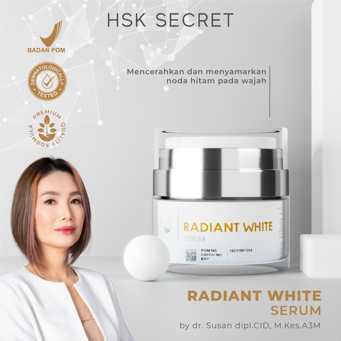 

✨COD✨ HSK Secret Radiant White Cream