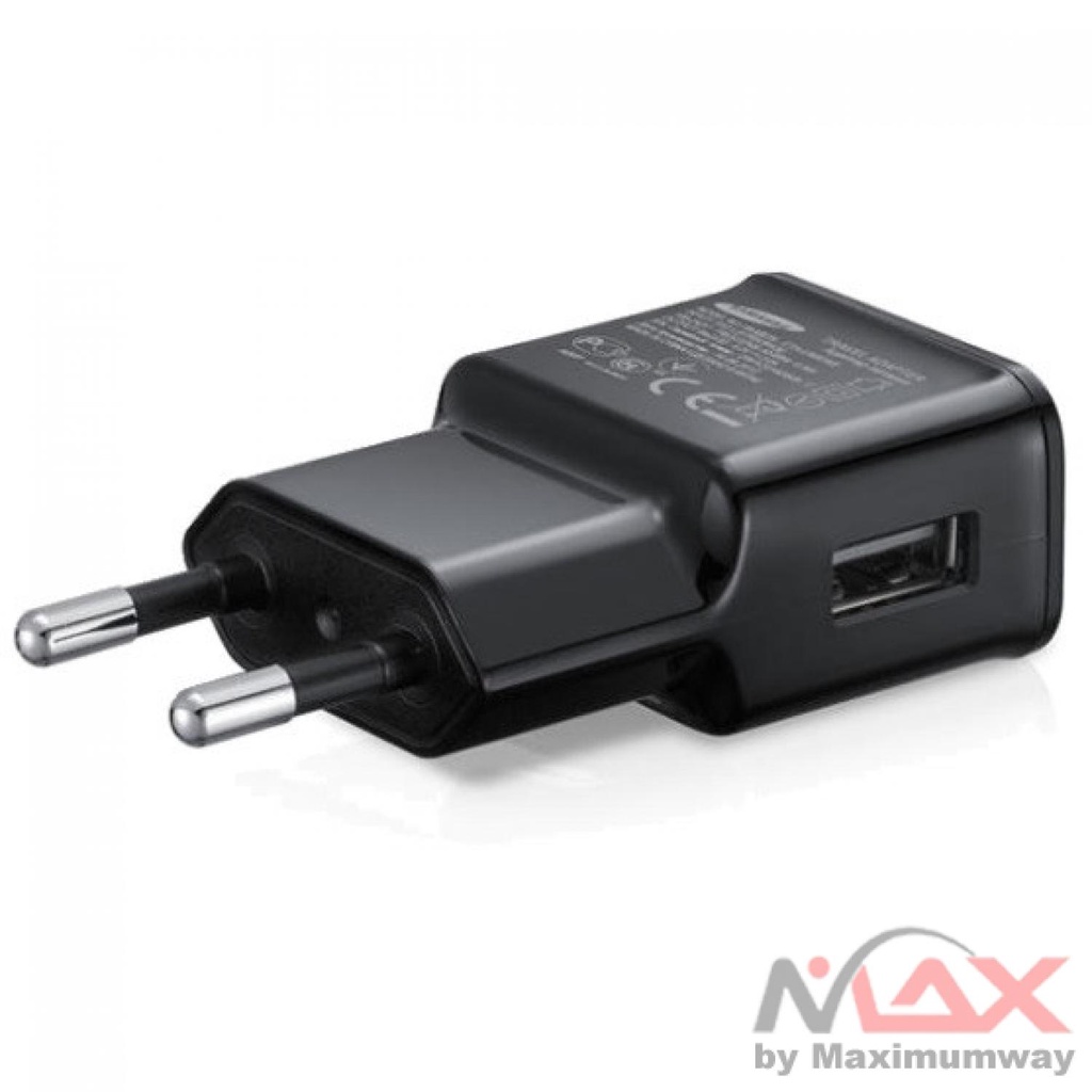 USBO Travel Adapter USB Charger 5V 2.0A for Smartphone - EP-TA20EWE Warna Hitam