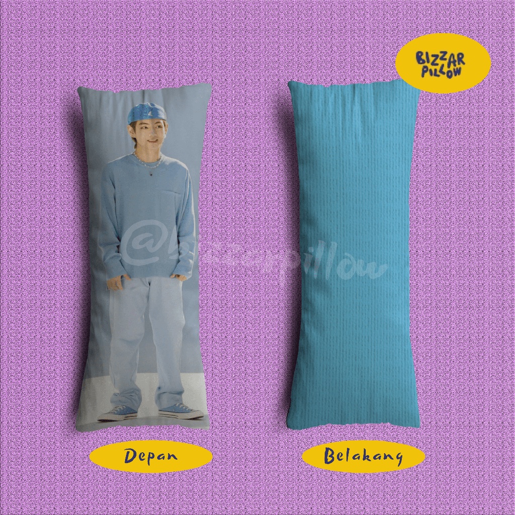 Bizzarpillow Bantal Dakimakura 125 x 40 cm Custom Kpop / Figure Anime BZ157