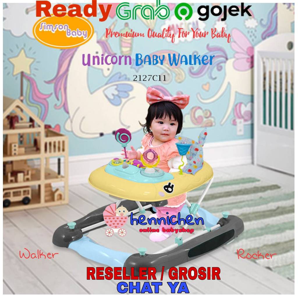 PROMO PAYDAY MURAH LEBAY Simson Baby Walker 2 in 1