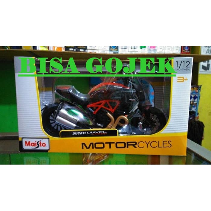 Diecast Motogp - Diecast Ducati - Diecast New Ray Vespa Diecast Motor Maisto Ducati Diavel Carbon