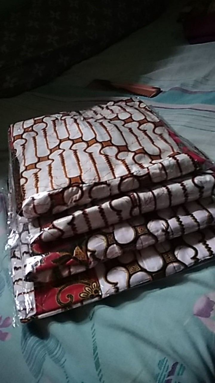 Batik Couple Keluarga Sania Ruffle Ori Ndoro Jowi Dnt Seno Abang Putih