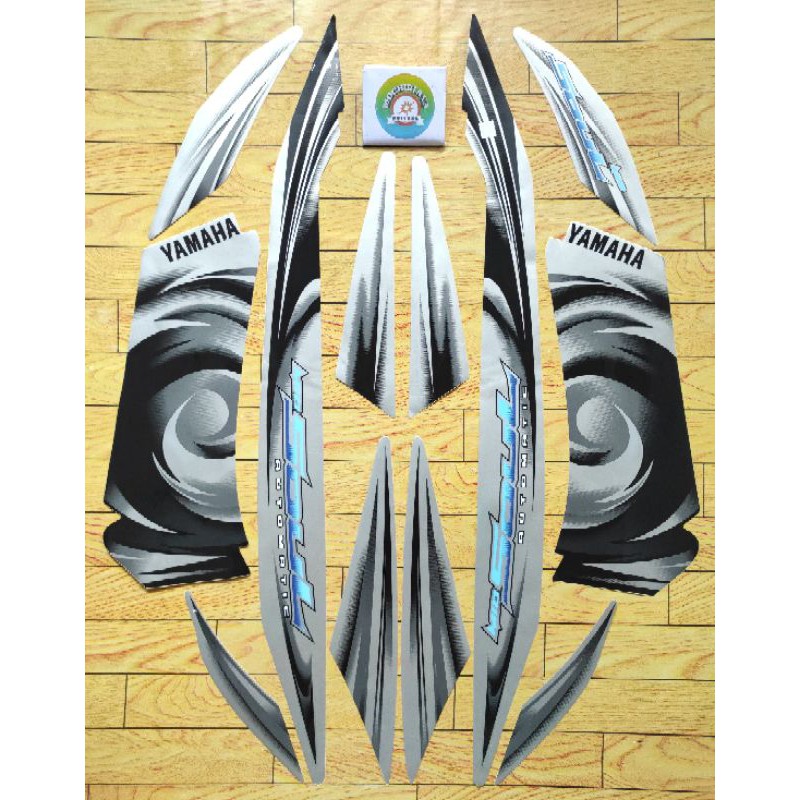 Striping Mio Soul 2007 Silver Stiker motor yamaha Mio soul Terlaris Terbaik