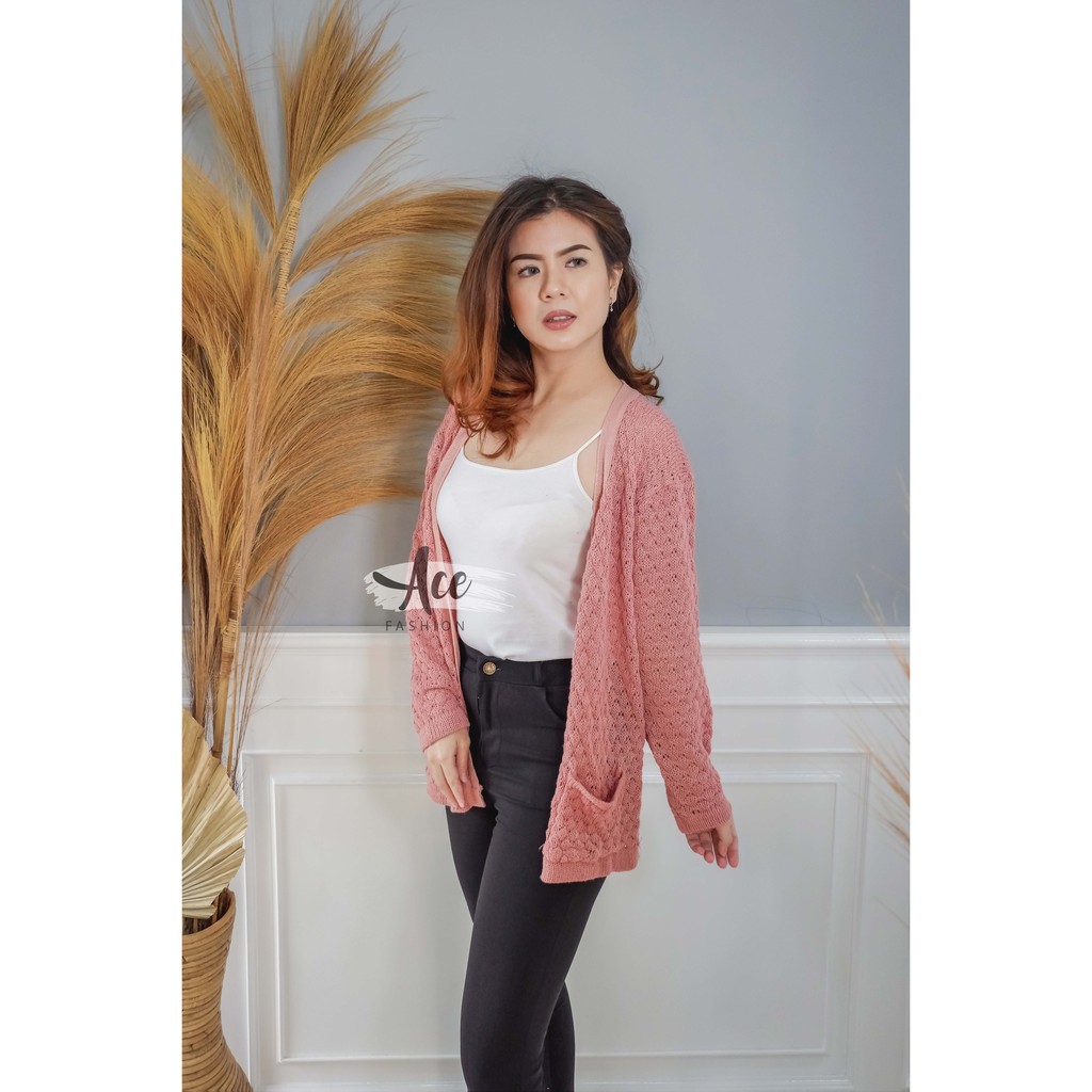 AFI - EC - RJT Popcorn Cardigan Tribal (Cardy)-Dusty