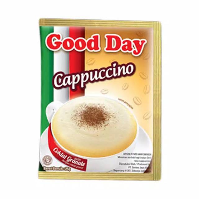 

Good Day Capppucinno 25 gr 1 sachet