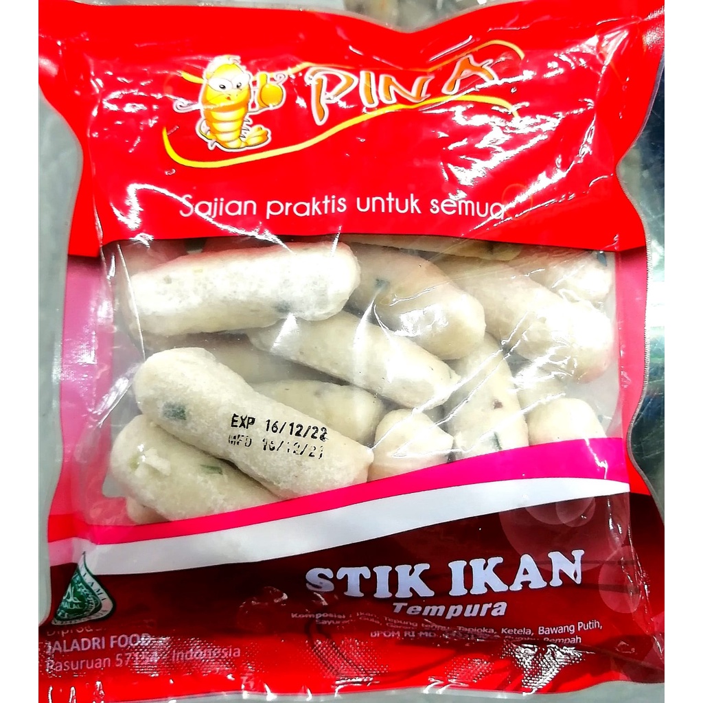 

Pina Stik Ikan 250gr